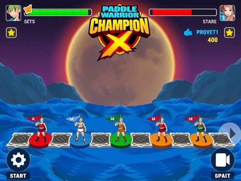 Paddle Warrior Champion X Gameplay Mechanics